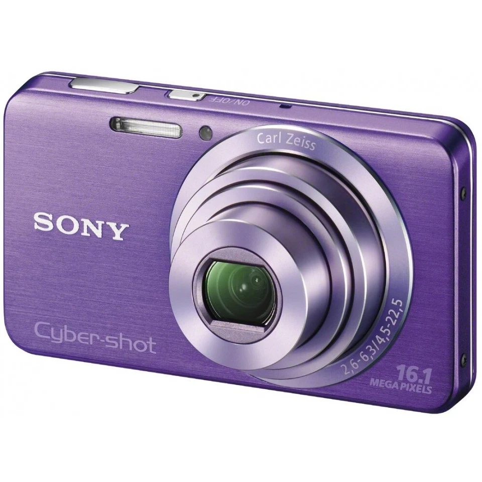 SONY Cyber shot DSC-W630 16.1MP 5x Compact Digital Camera Violet - 85% New - Image 4 of 4