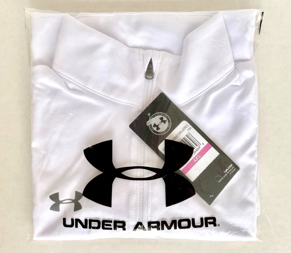 NWT! NEW UNDER ARMOUR WOMENS JACKET LOCKER 1/2 ZIP HEATGEAR LOOSE FIT
