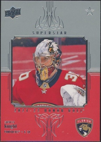 2021-22 Upper Deck Series 1 Spencer Knight Honor Roll Superstar Insert - 第 1/2 張圖片