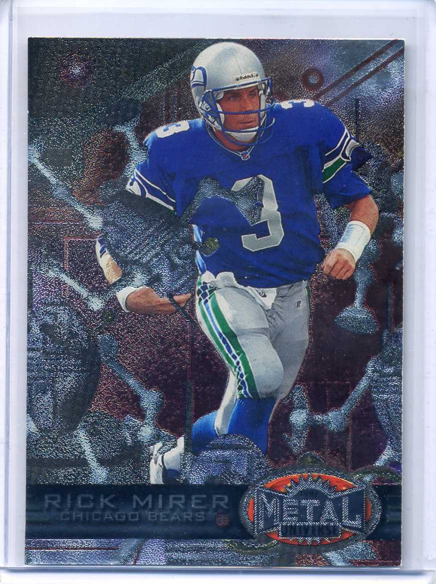 RICK MIRER 1997 Skybox Metal Universe #41 - BEARS