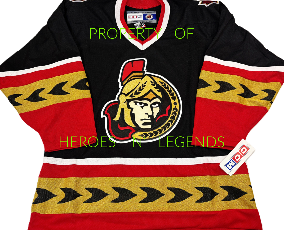 VINTAGE-NWT-SM OTTAWA SENATORS 3rd CIRCA 2000-2007 CCM/MASKA NHL