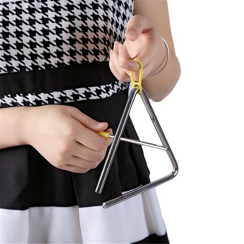 TRIXES 7" Musical Instrument Triangle NEW Percussion Instruments Childrens Toy - Picture 6 of 9