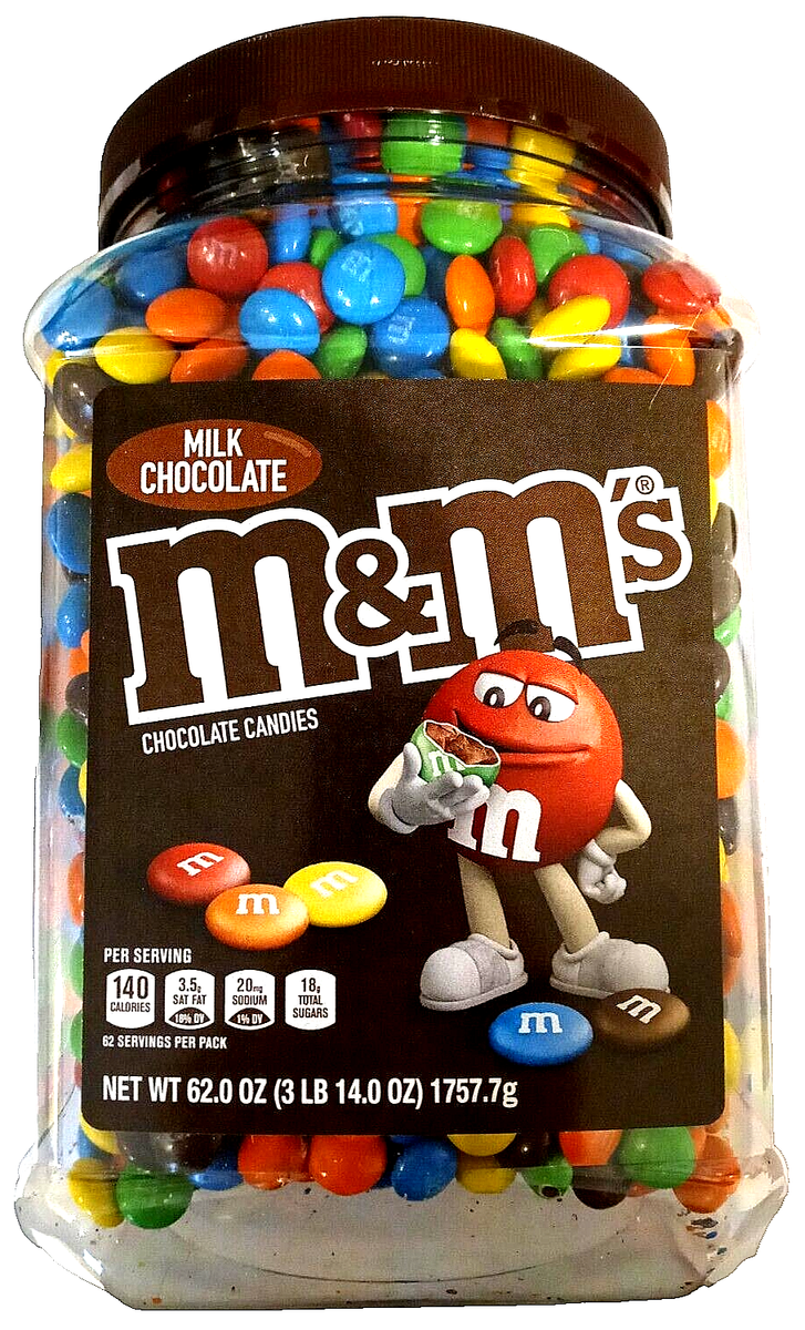 M&M様 M&M'S Milk Chocolate Candy 62 Oz (3 Lb 14 Oz) 1757.7g EXP 03/2027