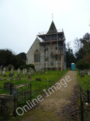 Photo 6x4 St Peter, Ovington from the west Ovington/SU5631  c2010