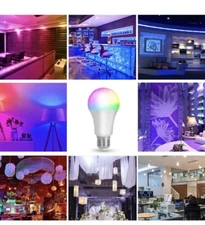 Jmsupplies NT180127 Smart WiFi LED Light Bulb - Multicolor.  4pack