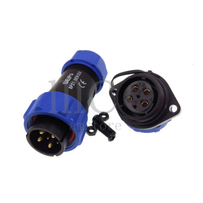 WEIPU SP21 IP68 6Pin Waterproof Power Connector,Electrical Wire Cable Connector