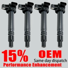4X OEM Enhanced Ignition Coil For 2000-2004 Toyota Tacoma 4Runner 2.4/2.7L UF323