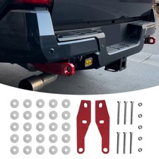 2Psc Rear Trailer Tow Hooks Recovery Points Fits For Toyota Tacoma 2024 2025