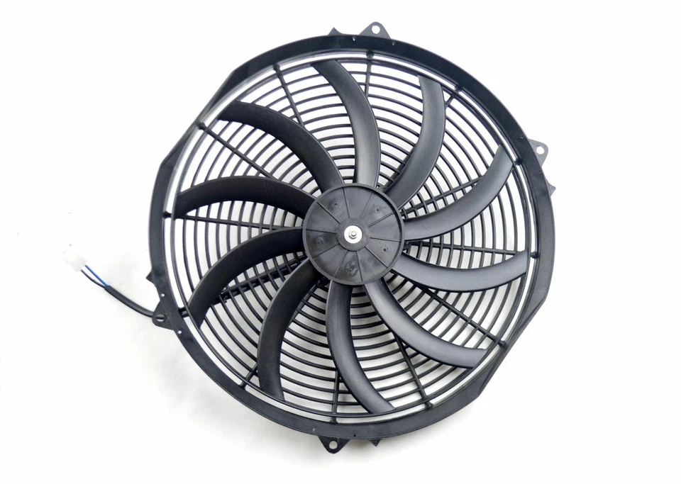 VENTILADOR DE REFRIGERACIÓN ELÉCTRICO 16" CON ASPAS CURVAS PARA MAX AIR 2800-3000 CFM Foto 2 de 3