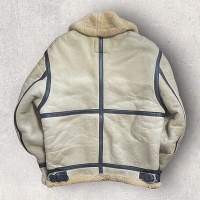 Schott B-3 flight jacket real mouton made in USA size:38 #81 | eBay