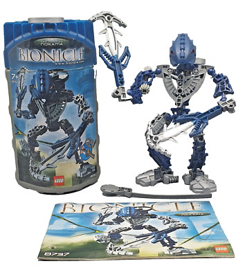  LEGO Bionicle 8737: Toa Hordika Nokama in OVP/box + 2 Spinner + Bauanleitung 