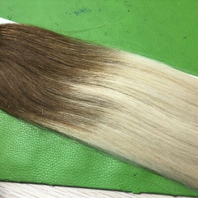 7A 14''-30'' Pre Bonded Flat Tip Keratin Remy Human Hair Extensions 1G thick hair