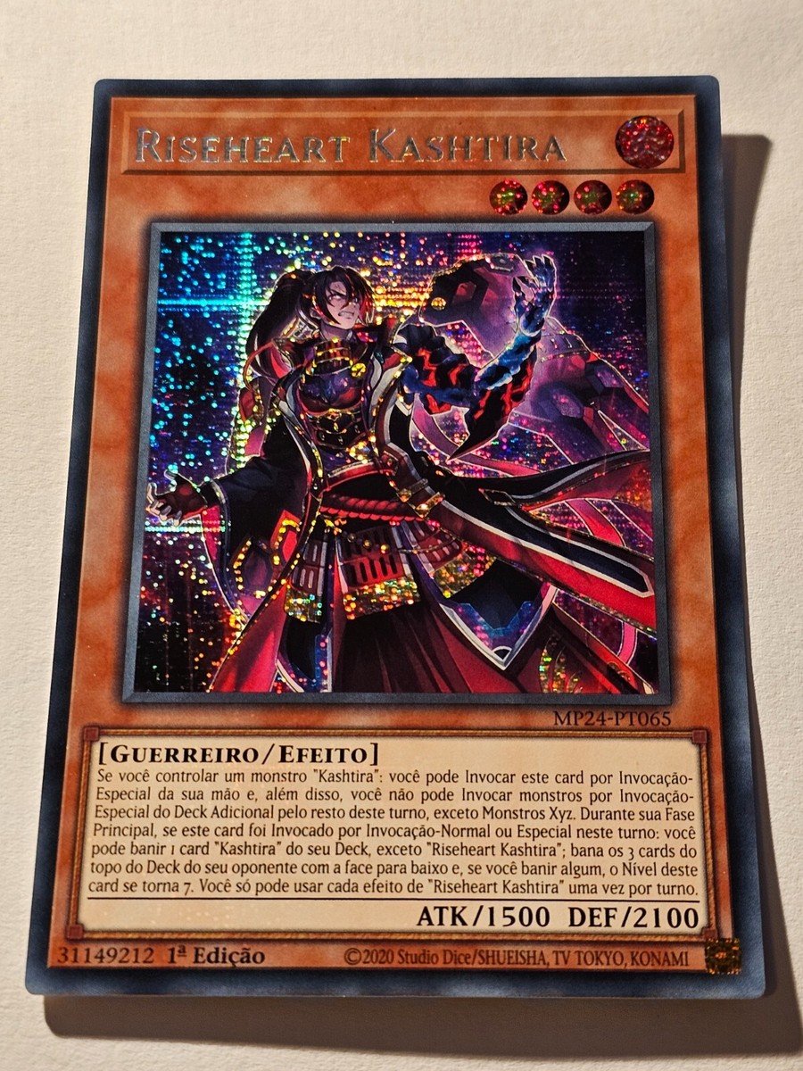Kashtira Riseheart○YUGIOH○MP24○SECRET RARE○PORTUGUESE○NM
