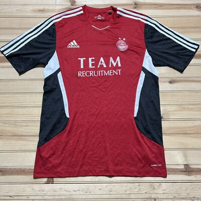 #ad #ad 2011 Adidas Aberdeen Football Club FC Recruitment Team Jersey Size Large $15.98