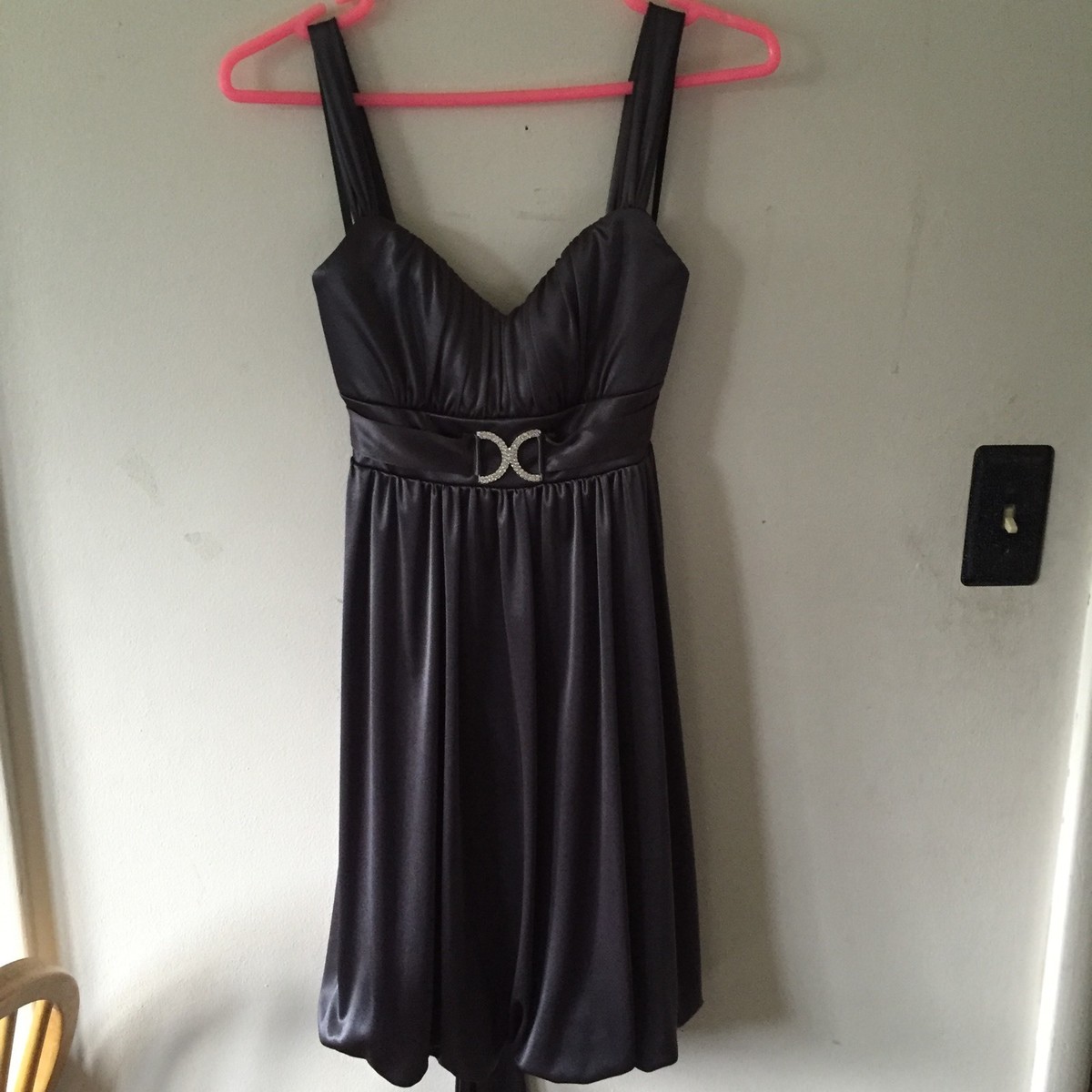 white dress with pink flowers Picking Flowers Mini Dress