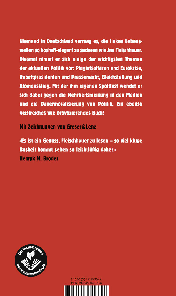 Thumbnail - Der Schwarze Kanal | Jan Fleischhauer | 2012 | Deutsch
