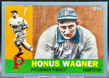 2017 Topps Archives Honus Wagner 30/75 NM+ Pittsburgh Pirates Light Blue #23