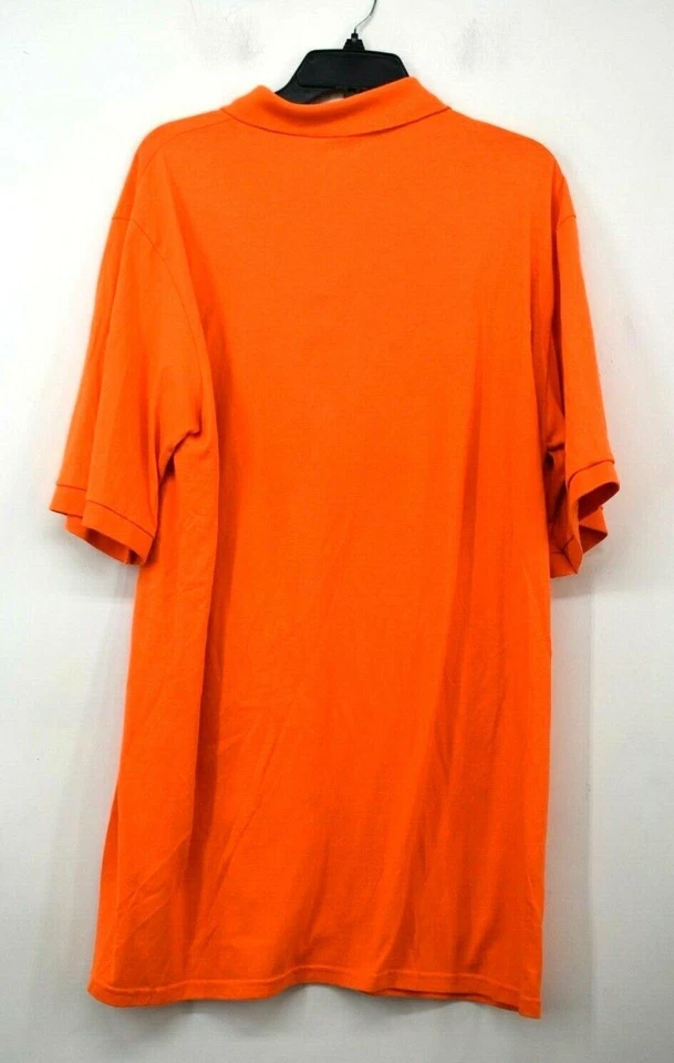 Camiseta polo de golf atlética manga corta naranja cómoda Joes EE. UU. para hombre informal XL Foto 2 de 4