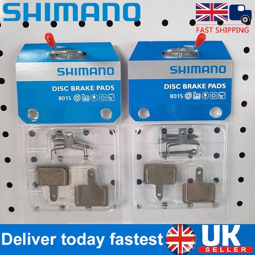 2 Pairs Shimano B01S Resin Disc Brake Pads for M315 M355 M395 M465 Acera Alivio 4524667737001 eBay