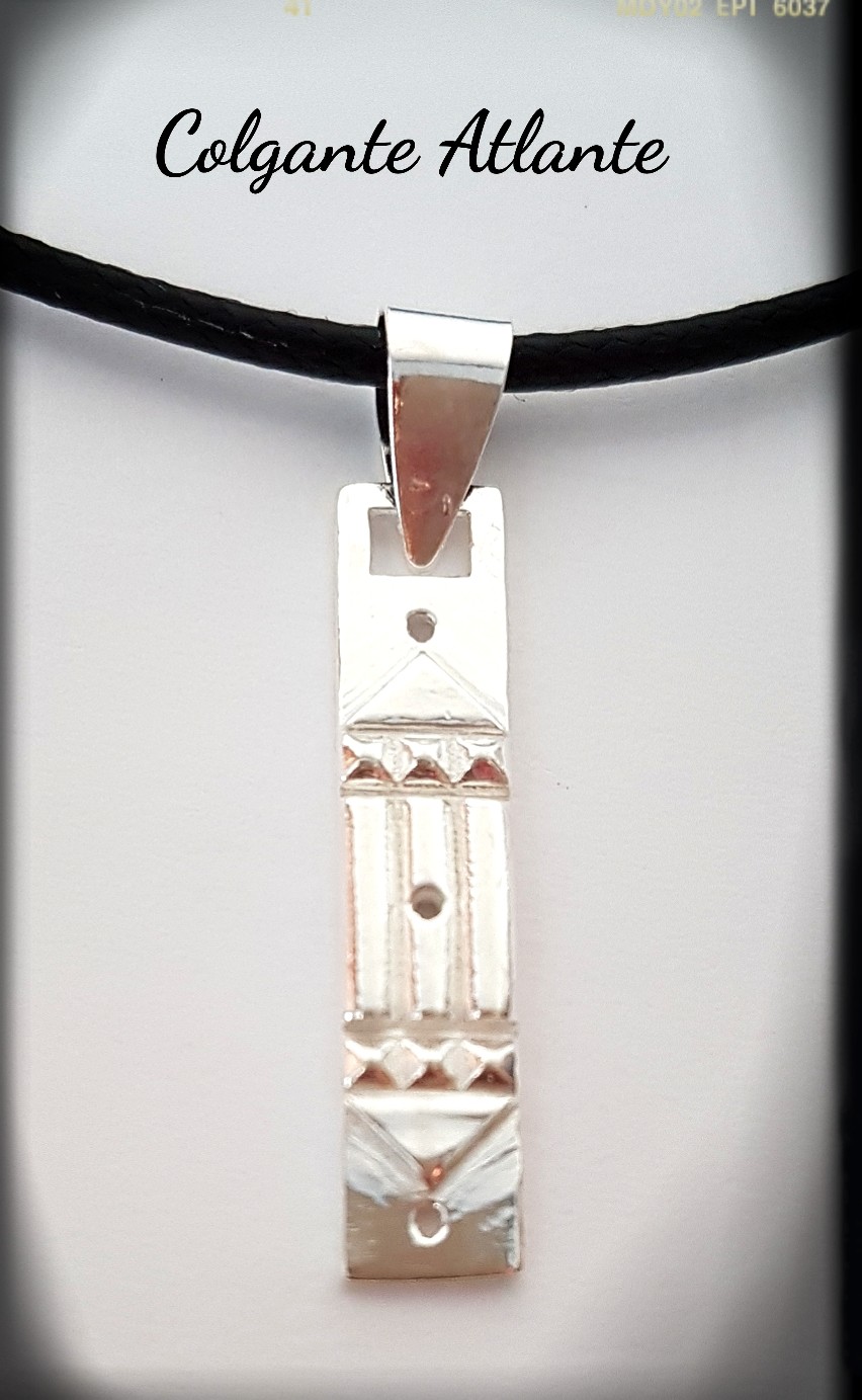 ATLANTIDA COLGANTE ATLANTE PENDANT ATLANTE, SILVER ATLANT PLATA LEY 925 ml