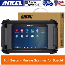 Marine Scanner OBD2 Diagnostic Tool Kit For Suzuki In/Outboard Engine Motor Boat