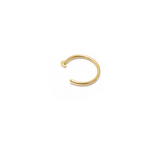 10 Nose Ring Hoops 18G 20G Mixed Lengths & 2 Piercing Retainers - 12-Pieces - 第 2/5 張圖片