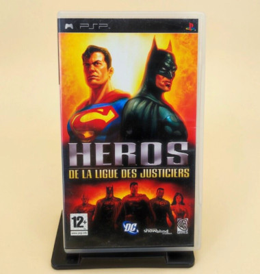 Jeu Héros De La Ligue Des Justiciers Sur PS2 - Complet PAL FR - Très Bon état