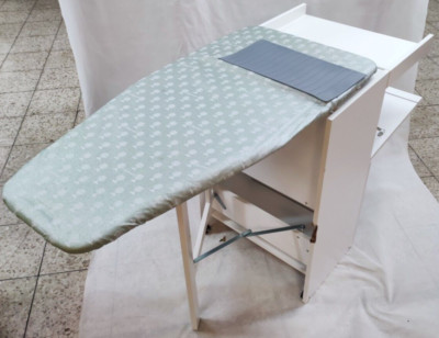 Foppapedretti The Mobile Ironing Board B-Stock with Extendable Ironing Board White