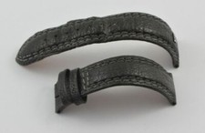 Maurice Lacroix Leather Strap 20Mm For Buckle 18Mm Black