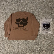 $uicideboy$ G59 Brown Logo Longsleeve Size 2xl Worn Once