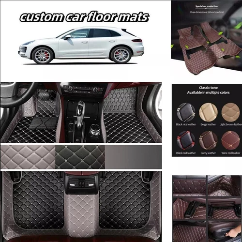 Custom Fit For Infiniti All Models Car Floor Mats Luxury Carpets All Weather Rug - Bild 52 von 76
