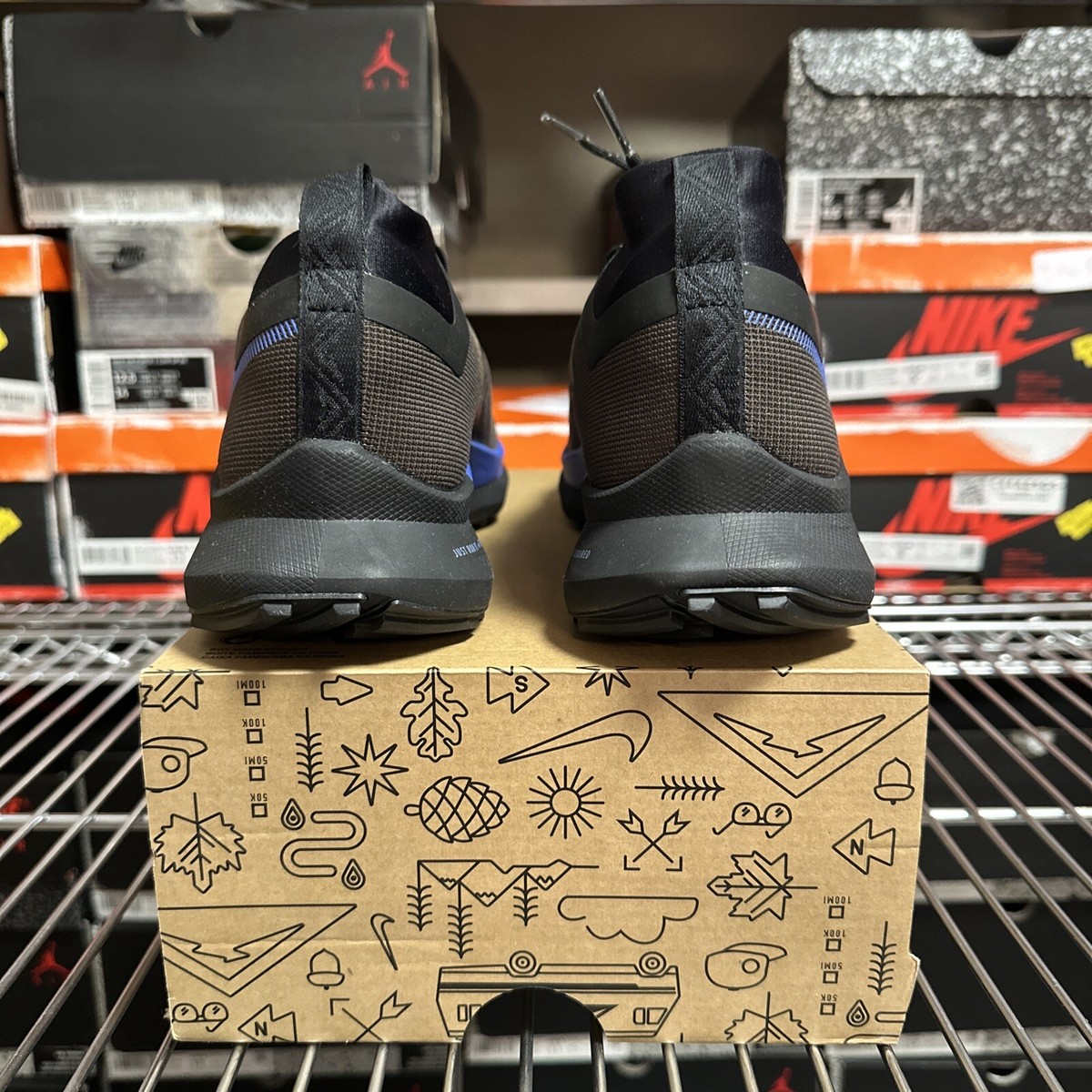 nike pegasus trail 4 gtx black