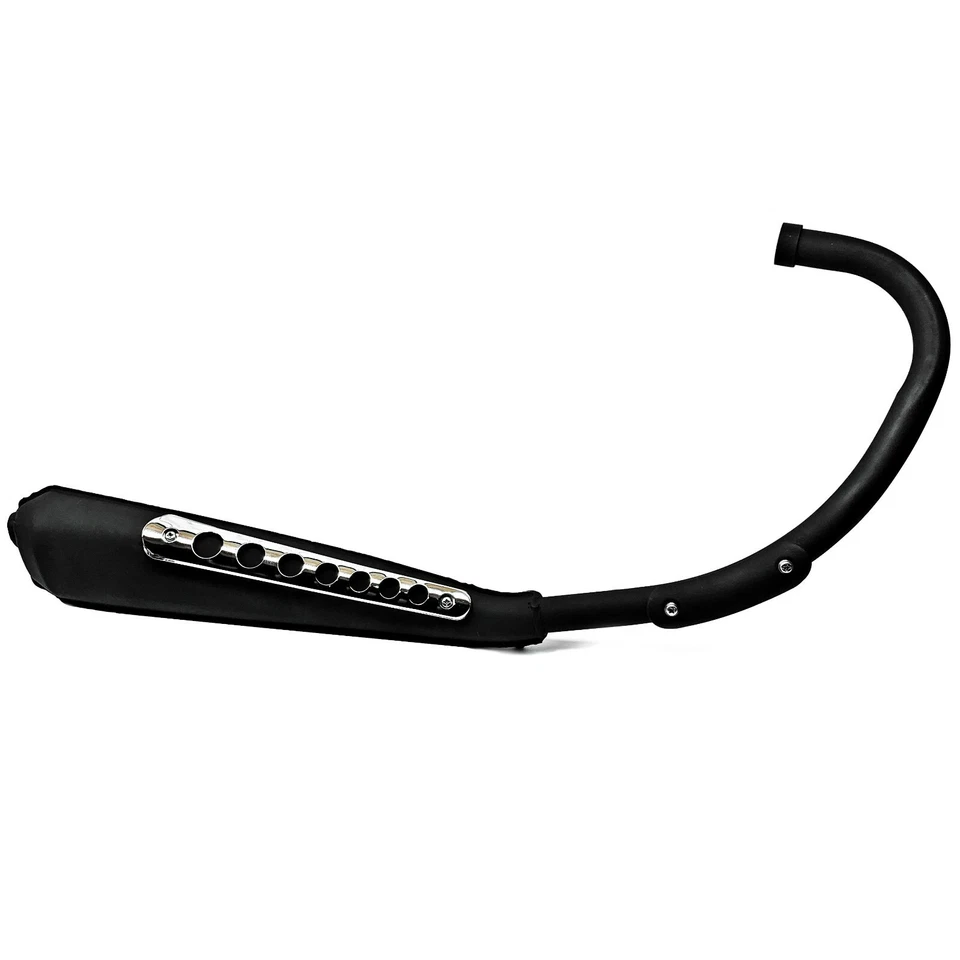 Tubo silenciador escape Honda XL100 SL100 SL125 18300-331-621 nueva reproducción Foto 2 de 4