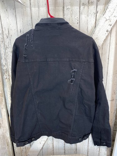 Smoke Rise DNM Co Mens Large Distressed Jacket Studded Steam Punk - Picture 7 of 11