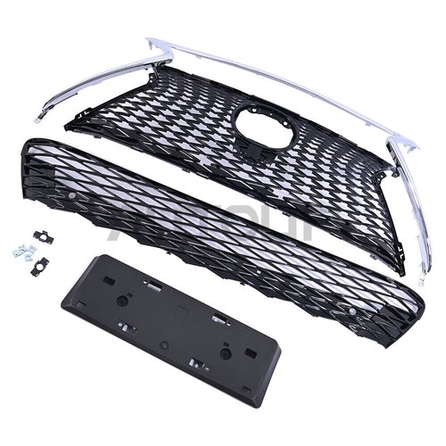 Front Bumper Upper Grille Grill For 15-17 Lexus NX200T NX300H Sport 53111-78020 - Foto 9 di 12