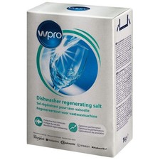 WPRO Dishwasher Regenerating Salt 1kg | High Purity | Limescale Protection 8.89 per kilo