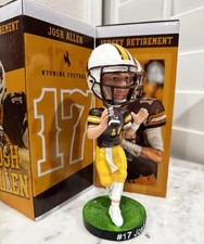 Josh Allen Wyoming Cowboys Jersey Retirement Bobblehead  Nov 22, 2025 -Bills MVP
