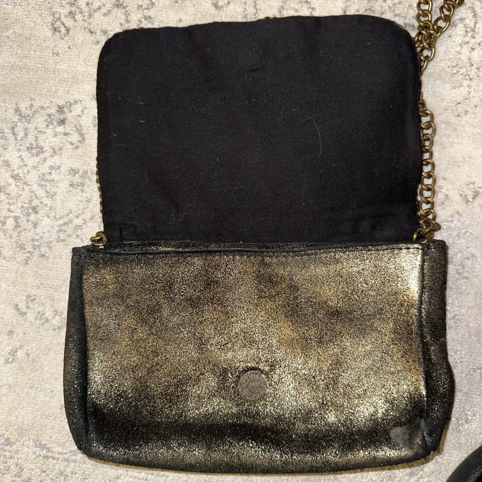 Bolso sin asas Anthropologie Jasper & Jeera con tachuelas para mujer bandolera único  Foto 4 de 4