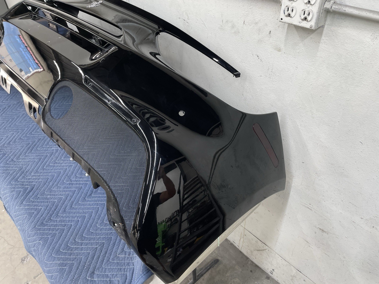 FERRARI 488 GTB SPIDER REAR BUMPER 2016-2019 OEM INSURANCE QUALITY WITH PPF