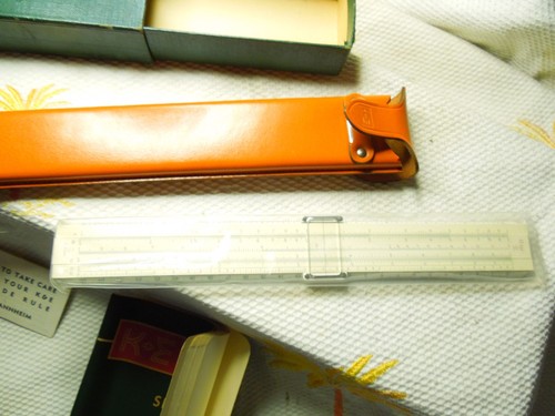 K&E slide ruler 4053 polyphase Keuffel Esser  W/ Case Manual MINT !!!! - Afbeelding 5 van 19
