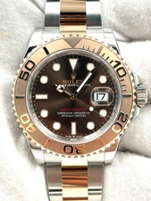 eBay Live- Rolex Yachtmaster 40mm Chocolate Dial Two Tone 126621 B&P