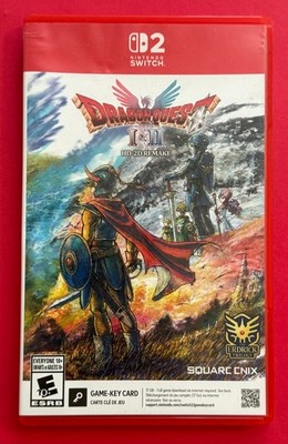 Dragon Quest I & II HD-2D Remake  For Nintendo Switch 2 Pre-owned Tested/Working