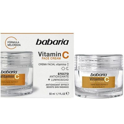 1x Krem do twarzy Babaria Vitamin C Antioxidant rozświetlający 50 ml