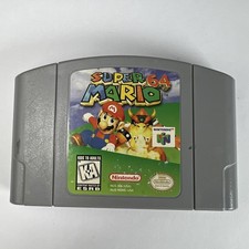 Super Mario 64 Nintendo 64 N64 Game Cartridge Authentic 1996 USA Tested