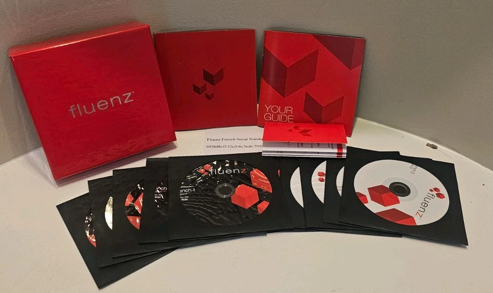 FLUENZ Language Learning Software FRENCH 1+2 CD ROM With Serial Number - Image 2 of 2