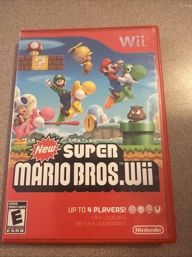 New ListingNew Super Mario Bros. Wii (Nintendo Wii, 2009) Complete
