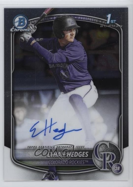 2025 Bowman Draft Chrome Prospect Auto Ethan Hedges #CPA-EHE