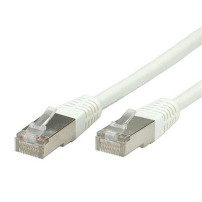 VALUE Netzwerk Kabel LAN Cat6 RJ45 Patchkabel PiMF SFTP 10m geschirmt Weiß