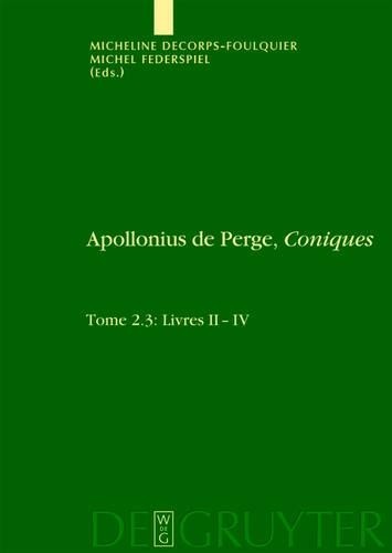 Micheline Decorps-Foulq Livres II-IV. Édition et traduction du texte  (Hardback)