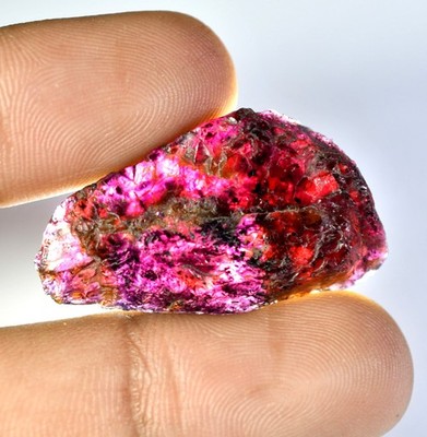 114.75Ct Natural Red Painite Very Rare Rough Earth Mined Untreated GIT Certified